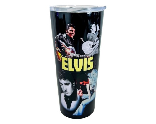 Tasse de voyage Elvis Presley de 22 oz en Inox
